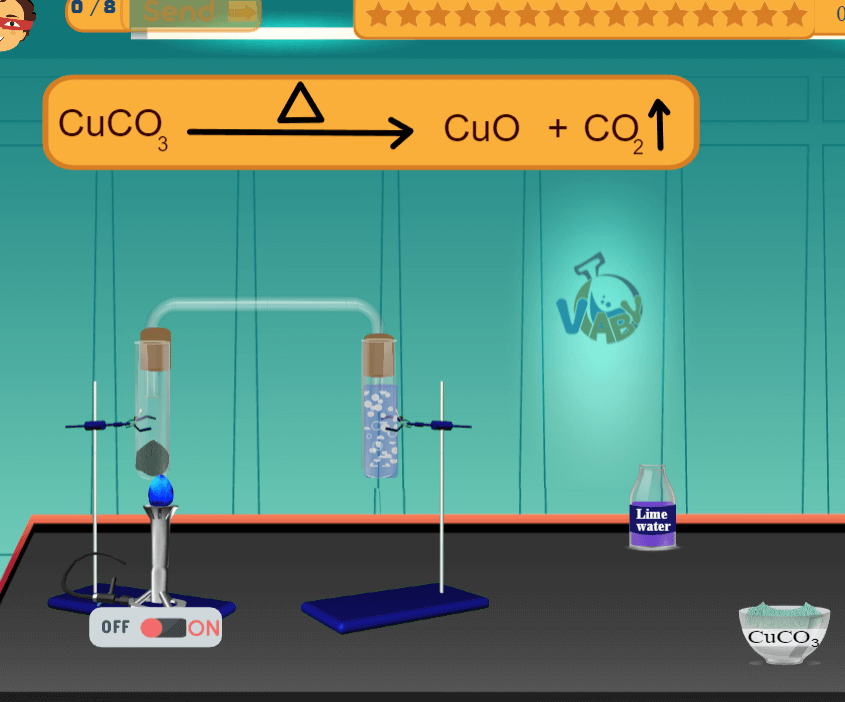 The Thermal Decomposition of Green Copper Carbonate