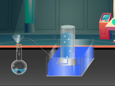 Préparation de l'oxygène gazeux en laboratoire